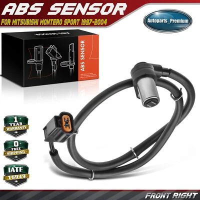 Sensor de velocidad de rueda ABS para Mitsubishi Montero Sport 1997-2004 2,4 L delantero derecho Foto 1 de 4