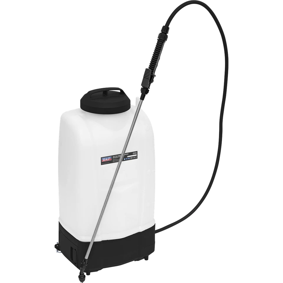 Sealey SV20 Series 15L Cordless Garden Backpack Sprayer 20V - Body Only CP20VGBS