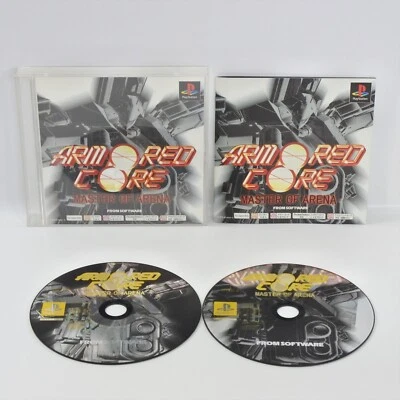 ARMORED CORE Master of Arena PSone Book PS1 Playstation For JP System 2286 p1 - Image 1 of 4