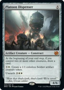 MTG Platoon Dispenser NM-Mint The Brothers' War - Picture 1 of 1