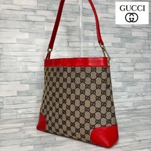 GUCCI shoulder bag handbag GG pattern USED - Picture 1 of 9
