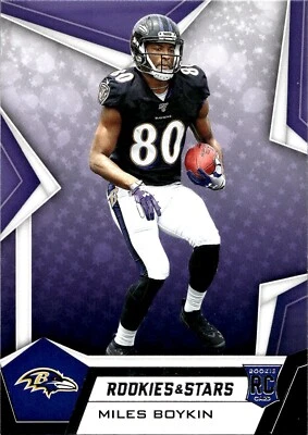 2019 Rookies & Stars #112 Miles Boykin Near mint or better - Image 1 of 2