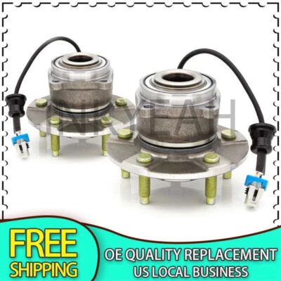Pair Rear Wheel Bearing Hubs For 2005-2006 Chevy Equinox & 2002-2007 Saturn Vue - Image 1 of 4