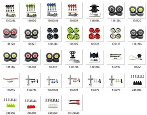 Alloy metal Upgrade parts Black Fits ECX 1/24 Barrage FTX / RGT Rc crawler car - Picture 1 of 44