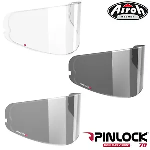 Airoh Valor Motorcycle Helmet Visor Pinlock Anti-Fog Insert Clear Smoke - Picture 1 of 5