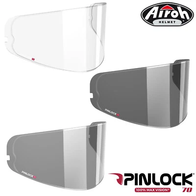 Airoh Valor Motorcycle Helmet Visor Pinlock Anti-Fog Insert Clear Smoke - Image 1 of 2