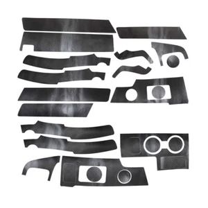 Carbon Fiber Look Car Interior Decor Kit Trim Sticker Sticker For Honda CR-V CRV - Picture 1 of 6