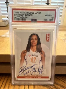 2013 Rittenhouse WNBA Brittney Griner Rookie Autograph RC Auto PSA 10 - Picture 1 of 2