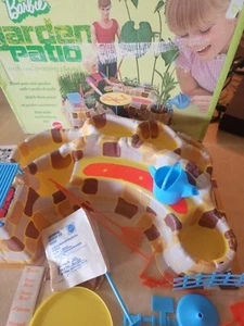 Vintage 1972 Barbie Garden Patio Set #4284 In Box Mattel Complete - Bild 1 von 10