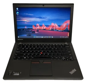Windows 11 Pro 12.5 Lenovo ThinkPad x250 Intel i5-5300U 2.3GH 256GB SSD 8GB RAM - Picture 1 of 7