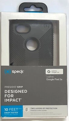 Speck - Presidio Grip Case for Google Pixel 3a - Black - Image 1 of 3