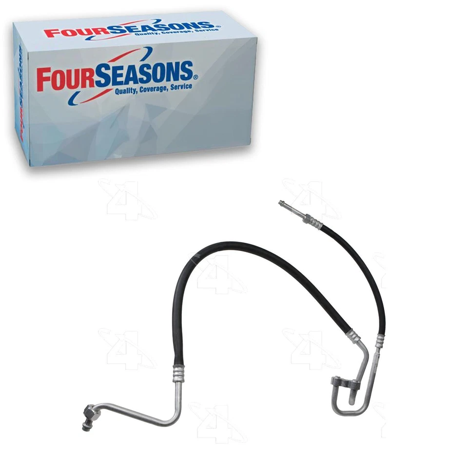 Conjunto de manguera de succión/descarga de refrigerante de CA de 4 estaciones para Chevrolet G10 1985-88 Foto 1 de 3