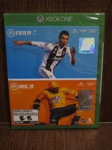 Video Game XBOX ONE Fifa 19 NHL 19 NEW SEALED - Picture 1 of 3