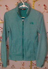 🌄 The North Face Womens Fleece Jacket X-small Zip In Liner Hiking Outdoor Teal
