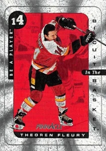 1996-97 Be A Player Biscuit In The Basket #4 Theo Fleury - Picture 1 of 2