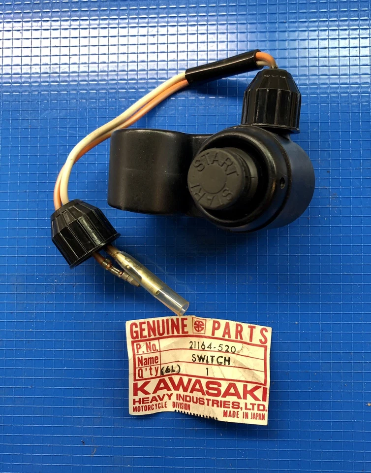 ¡Nuevo! Interruptor de arranque original Kawasaki 1977-81 JS440 Jet Ski 21164-520 27010-3004 Foto 1 de 1