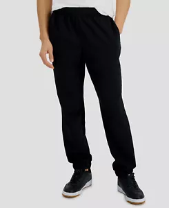 $35 ID Ideology Men's Black Solid Fleece Performance Sweatpants Joggers Size S - Picture 1 of 1