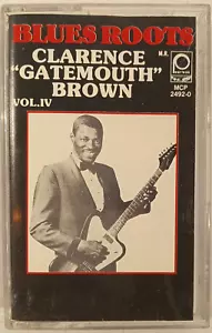 CLARENCE GATEMOUTH BROWN - BLUES ROOTS VOL. IV - 1990 MEXIKANISCHES TONBANDALBUM - Bild 1 von 4