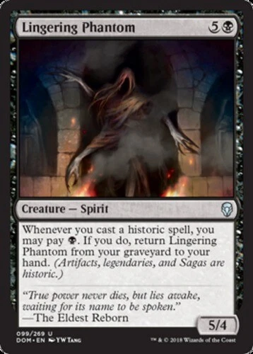 x1 Lingering Phantom - Dominaria - NM - MTG - Image 1 of 1