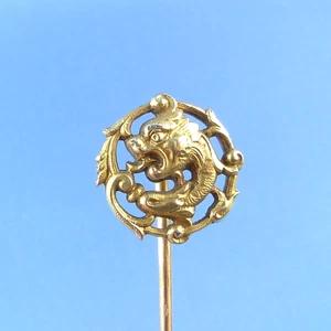 Pin de palo de grifo victoriano chapado en oro/antiguo - Imagen 1 de 4