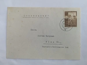 Österreich Beleg 1947 - Bild 1 von 2