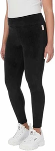 Fila Women's Velour Leggings-Black-XXL - Picture 1 of 5