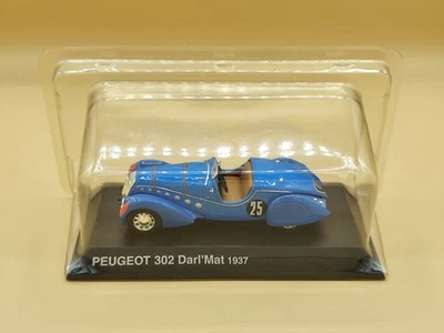 1/43 Peugeot 302 Darl'Mat Coupé Bleu 1937 Norev - Photo 1/3