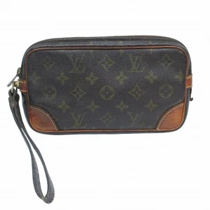 Louis Vuitton Monogramm Marly Dragonne Pm M51827 Clutch Tasche Zweite Braune Serie - Bild 1 von 9