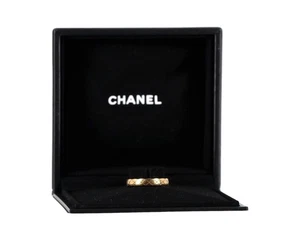 Anillo Chanel Mini Coco Crush en metal dorado de 18k - Imagen 1 de 3