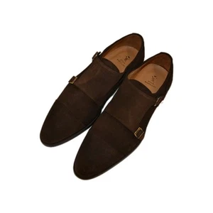 Zapatos de vestir de gamuza Sutor Mantellassi 11,5 EE. UU. 44,5 UE (M90) NUEVOS CON ETIQUETAS - Imagen 1 de 4