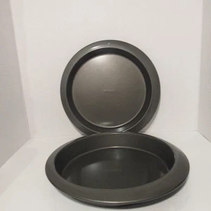 NORPRO Grau Antihaft 9 in Runde Backen Kuchenformen, 2er Set - Bild 1 von 9
