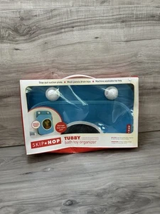 skip hop tubby bath toy organizer-blue NEW OPEN BOX/box Damage free Shipping - Picture 1 of 4