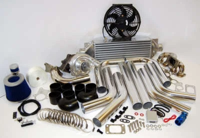 KIT TURBOCOMPRESOR TURBOCOMPRESOR JDM PARA TACOMA 2RZ-FE 3RZ-FE 485HP 1TRFE 2TRFE  Foto 1 de 4