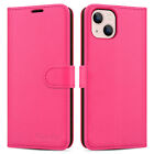 Magnetic Leather Case For Iphone 14 13 Pro Max 11 Xr 12 7 8 Wallet Flip Cover