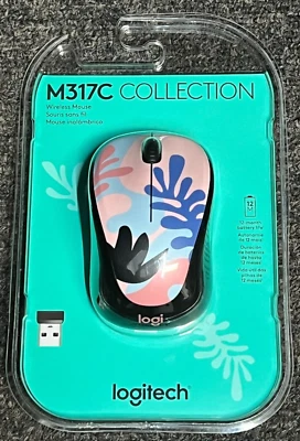 Ratón Inalámbrico Colección LOGITECH M317C-Arrecife de Coral Foto 1 de 2
