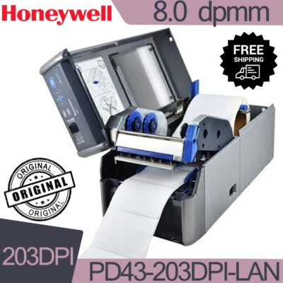 Honeywell 203DPI Intermec PD43 Wireless Direct Thermal Label and Barcode Printer - Image 1 of 4