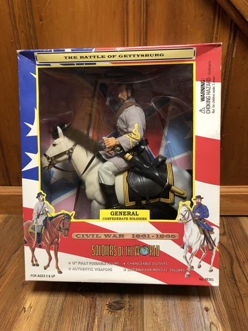 Soldiers Of The World Battle of Gettysburg Confederate General MIB Cover