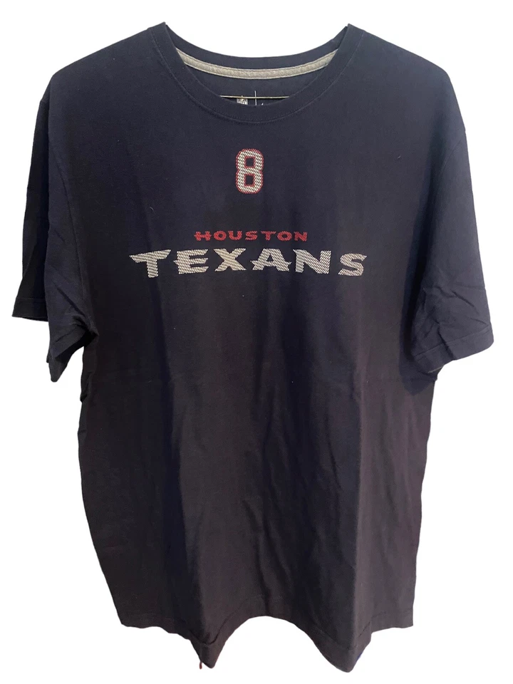 Nike NFL Team Apparel Hombres 2 XL Camiseta Houston Texans # 8 Matt Schaub  Foto 1 de 4