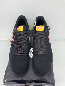 Men's Nike Air Force 1 '07 LV8 2 Shoe Size 12 Black Magic Flamingo CD0887-001