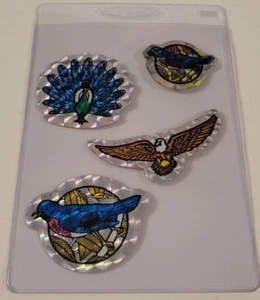 MÁQUINA EXPENDEDORA TARJETAS ADHESIVAS CALD EAGLE PÁJAROS PAVO REAL AÑOS 80 PRISMÁTICO Prisma 4 - Imagen 1 de 3