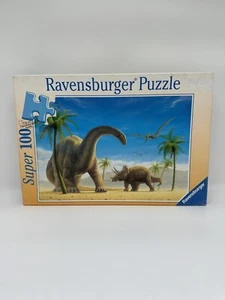 Ravensburger Puzzle 100 Teile Urzeitliche Tiere Dinosaurier Vollständig  - Bild 1 von 1