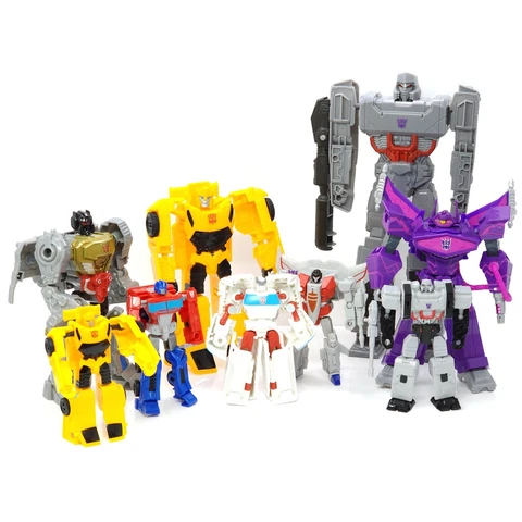 Transformers Authentics Bravo & Alpha & Titan Lot - Shockwave Bumblebee Prime Cover