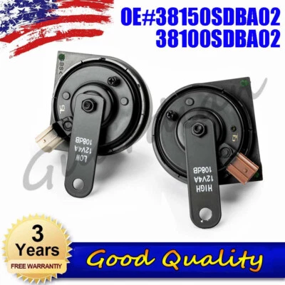 Bocinas de tono bajo y alto para Honda Accord Acura TSX / RL 38150SDBA02 38100SDBA02 Foto 1 de 4