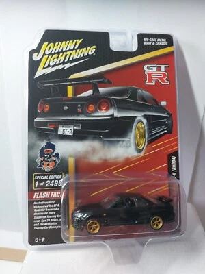 Johnny lightning 1/64 🇨🇵 Nissan Skyline GT-R (BNR34) éditions Limité GTR - Photo 1/4