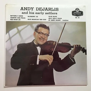 ANDY DEJARLIS: Andy Dejarlis and His Early Settlers (Vinyl LP  Sealed) De Jarlis - Picture 1 of 2