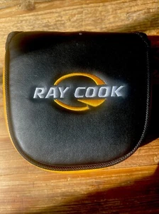 RAY COOK LARGE MALLET PUTTER GOLF HEADCOVER BLACK AND YELLOW Never Used 5x5 - Picture 1 of 5