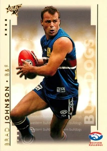 2003 WESTERN BULLDOGS AFL Card BRAD JOHNSON Select XL - Bild 1 von 3