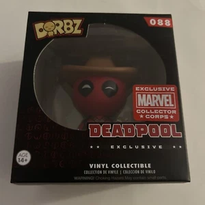 Funko Dorbz Deadpool (Cowboy) #88 Marvel Collector Corps Exclusive Figure NIB - Picture 1 of 6