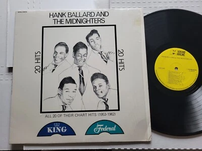 HANK BALLARD and THE MIDNIGHTERS - All 20 Of Their Chart Hits 1953-1962 R&B MONO - Image 1 of 4