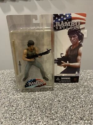 Boneco de ação Rambo Trilogy Mirage Toys Rambo First Blood EXTREMAMENTE RARO- NOVO - Imagem 1 de 3